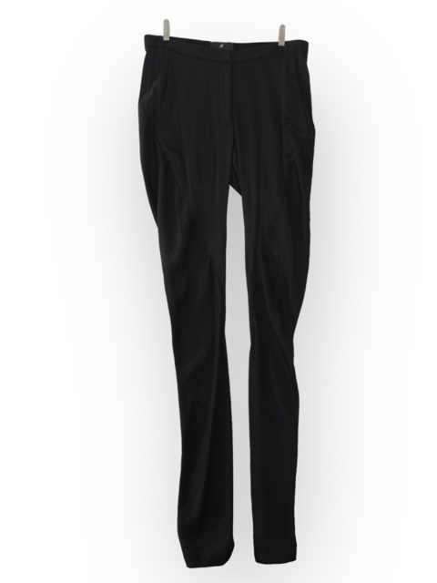 Pantalon negro satinado (L) - JT (GR14)