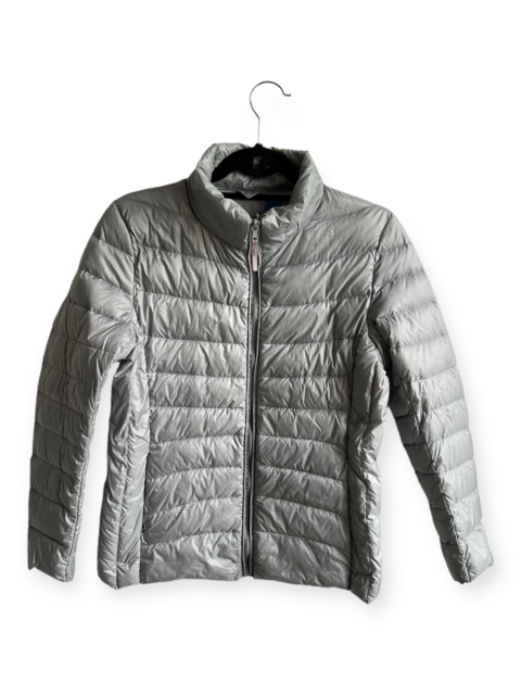 Campera gris inflada (S) - Uniqlo (RZ37)