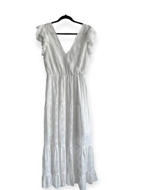 Vestido blanco plumeti (U) - Doll Store (AOC361)
