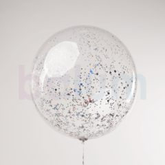 Burbuja Glitter con Helio - BALUM globos