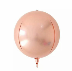 Esferas grandes metalizadas infladas con helio - BALUM globos