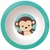 Kit Alimentação Prato+Bowl+Garrafa Macaco Buba na internet