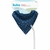 Babador Bandana com prendedor Azul Buba - Tonynha's Baby Store