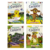 Kit com 4 Livros Amiguinhos para Colorir: Animais da Fazenda Todolivro