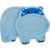Pratinho Hipopótamo Azul com Divisória Buba