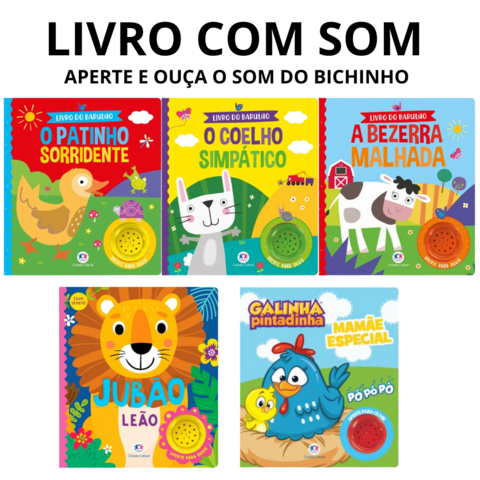 Livro Sonoro Galinha Pintadinha - Mamãe especial - Ciranda Cultural