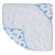 Toalha de Fralda Soft 80x80cm c/capuz Balões Azul Baby Joy - comprar online