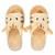 Pantufa Slipper Tam 28/29 Infantil Bege Tigre Pimpolho