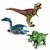 Kit Dinossauros com Cenário Beast Alive Dino world great Collection Tiranossauro Candide na internet