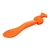 Colher em Silicone Premium Girafa Laranja Clingo - comprar online