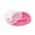 Prato com Divisórias Baleia Colors Rosa Clingo na internet