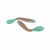 Kit Colher e Garfo Flexível Verde Clingo - comprar online