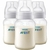 Kit Triplo Mamadeira Anti-colic Clássica 260ml Philips Avent