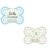 Chupeta 0-6m Perfect Night Dupla Azul MAM - Tonynha's Baby Store