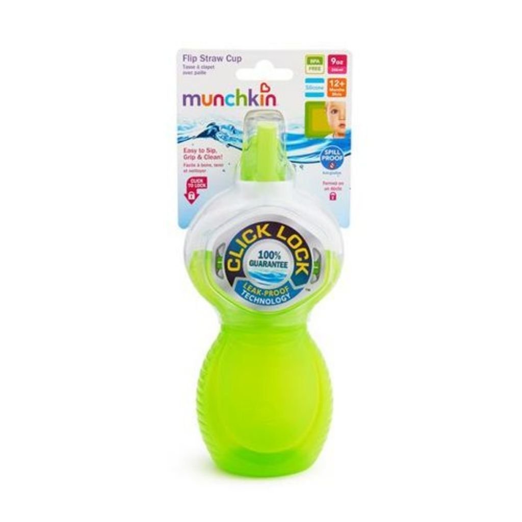 Vaso de Treinamento Munchkin Click Lock - 266mL - Azul
