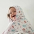 Toalha de Fralda 80x90cm c/capuz Fisher Price Rosa Baby Joy - comprar online
