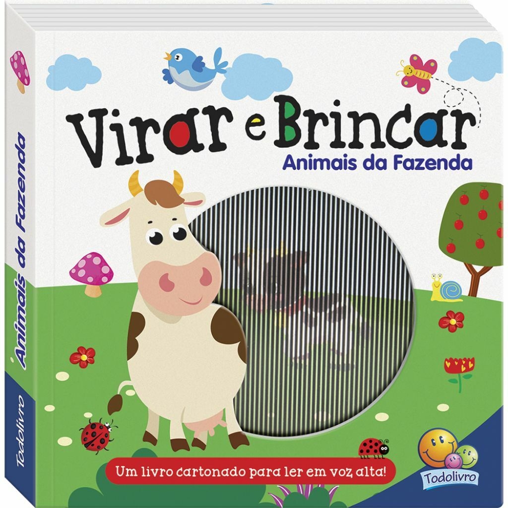 Livro Infantil Atividade e Quebra-Cabeça Todo Livro Fazenda