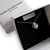Cadena Dije Crystal Heart |SW| Plata 925 - tienda online