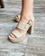 SANDALIAS ROSSI | CHAROL BEIGE