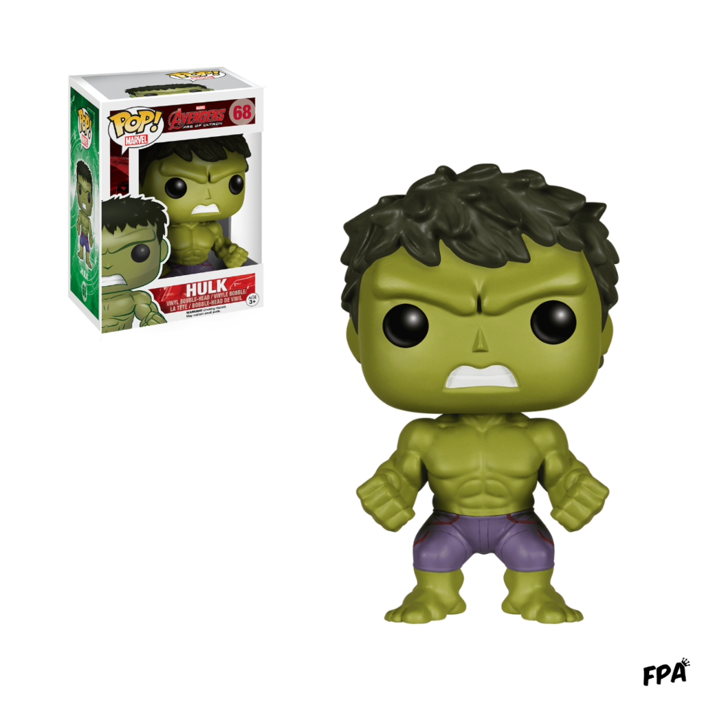 Funko Pop Hulk #68 - Avengers - Funko Pop Argentina