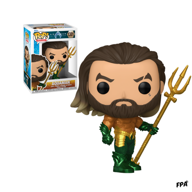 Funko Pop Aquaman #1301 - Aquaman - Funko Pop Argentina