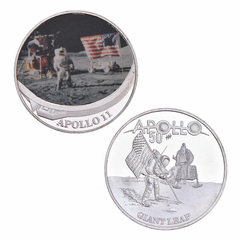 Imagem do LOTE Conjunto 5 Moedas Comemorativas 50 anos da Apollo 11 NASA