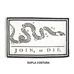 Bandeira "Join or Die" (Vai ou racha) 150x90cm Gadsden - comprar online