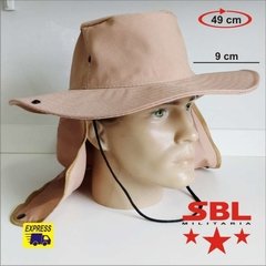 Bonnie Hat Bege Desert TAM c/ Proteção pescoço - comprar online