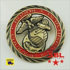 Moeda USMC Marine Corps Comemorativa institucional Militar - loja online