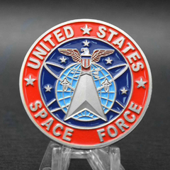 Moeda Nova Força Militar Espacial Space Forces "Mascote" - MILITARIA SBL 