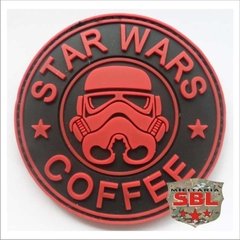 Funny Patch Emborrachado STAR WARS COFFEE - comprar online