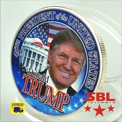 Moeda 45th Presidente dos Estados Unidos Donald Trump - loja online