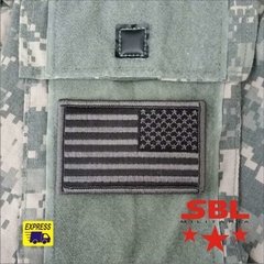 Imagem do Patch Bandeira Estados Unidos EUA USA para diversas camuflagens