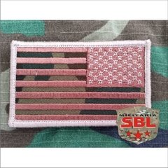 Patch Bandeira Estados Unidos EUA USA para diversas camuflagens - loja online