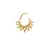 Piercing Septum Solar Dourado - comprar online