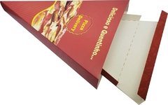 500 pçs Embalagem Pizza Pedaço Delivery - Linha Vermelha - comprar online