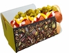 1000 pçs Embalagem MINI Hot Dog / Cachorro Quente / Lanches Linha Marcante