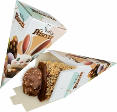 25 Embalagem Cone Trufado Cenoura Chocolates Pascoa Coelho Especial - comprar online