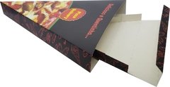 500 pçs Embalagem Pizza Pedaço Delivery - Linha Black - comprar online