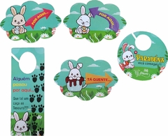 10 Kits Infantil Caça Ovos Pascoa Animada - comprar online
