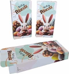 100 Embalagem Barra Chocolate Trufado Gourmet - Linha Pascoa Especial - comprar online