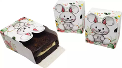 100 Embalagem Brownie / chocolates / Doces Finos e Lembrancinhas Pascoa - Linha Fofura - comprar online