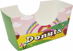 500 Pcs Caixa Embalagem Donuts Gourmet e Donuts Americano Linha Doce Verde - comprar online