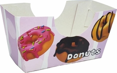 100 Pcs Caixa Embalagem Donuts Gourmet e Donuts Americano Linha Doce Lilas - comprar online