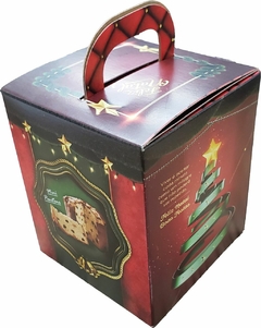 250 Pçs Caixa Embalagem Mini Panetone Verm Natal na internet