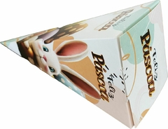25 Embalagem Cone Trufado Cenoura Chocolates Pascoa Coelho Especial - Loja Steince