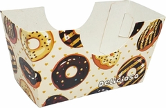 100 Pcs Caixa Embalagem Donuts Gourmet e Donuts Americano Linha Especial na internet