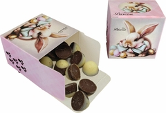 25 Embalagem Brownie Chocolates Doces Finos Doce Pascoa - Loja Steince
