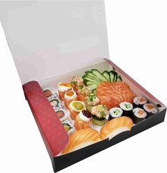 100 embalagem Comida Oriental / Japonesa - Tamanho M - loja online