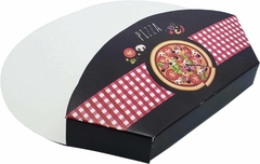 100 pçs Embalagem mini pizza - Linha Marcante - Loja Steince